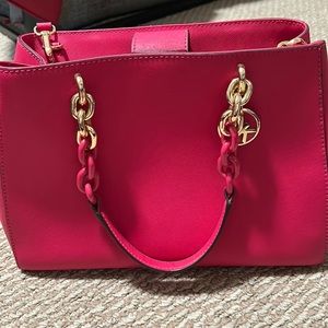 Michael Kors pink shoulder purse